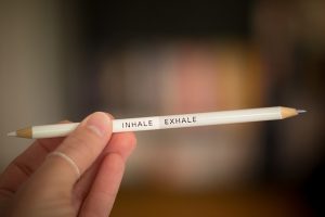 inhale exhale pencil
