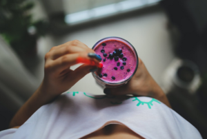 purple smoothie